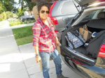 Vicci Martinez Packing Up Her Car
