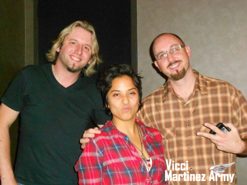 Vicci Martinez with Her Band