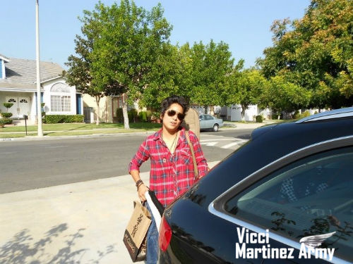 Vicci Martinez Heading to the Studio