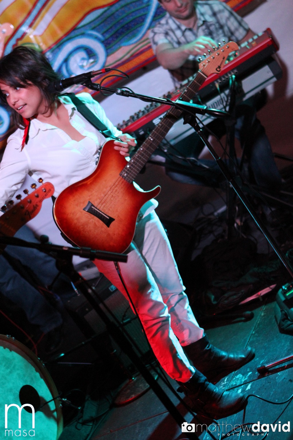 VIcci Martinez on Electric Guitar