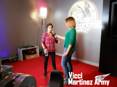 Vicci Martinez at Music Central USA