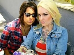 Vicci Martinez and Emily Valentine at NBC's The Voice