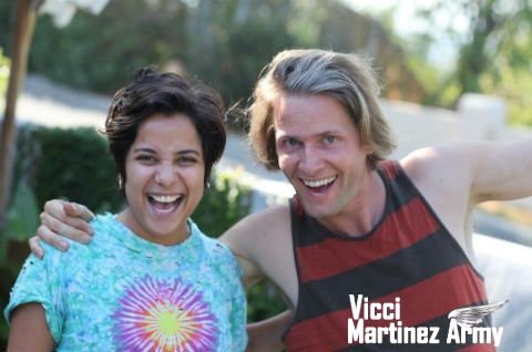 Vicci Martinez with Toby Gad